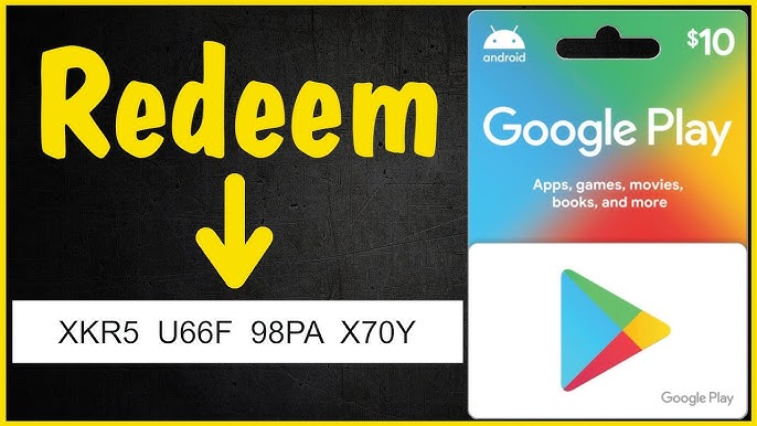 Google Play Card 10 Dollar - $10 Google Play Gift Card digital Key - US  ONLY