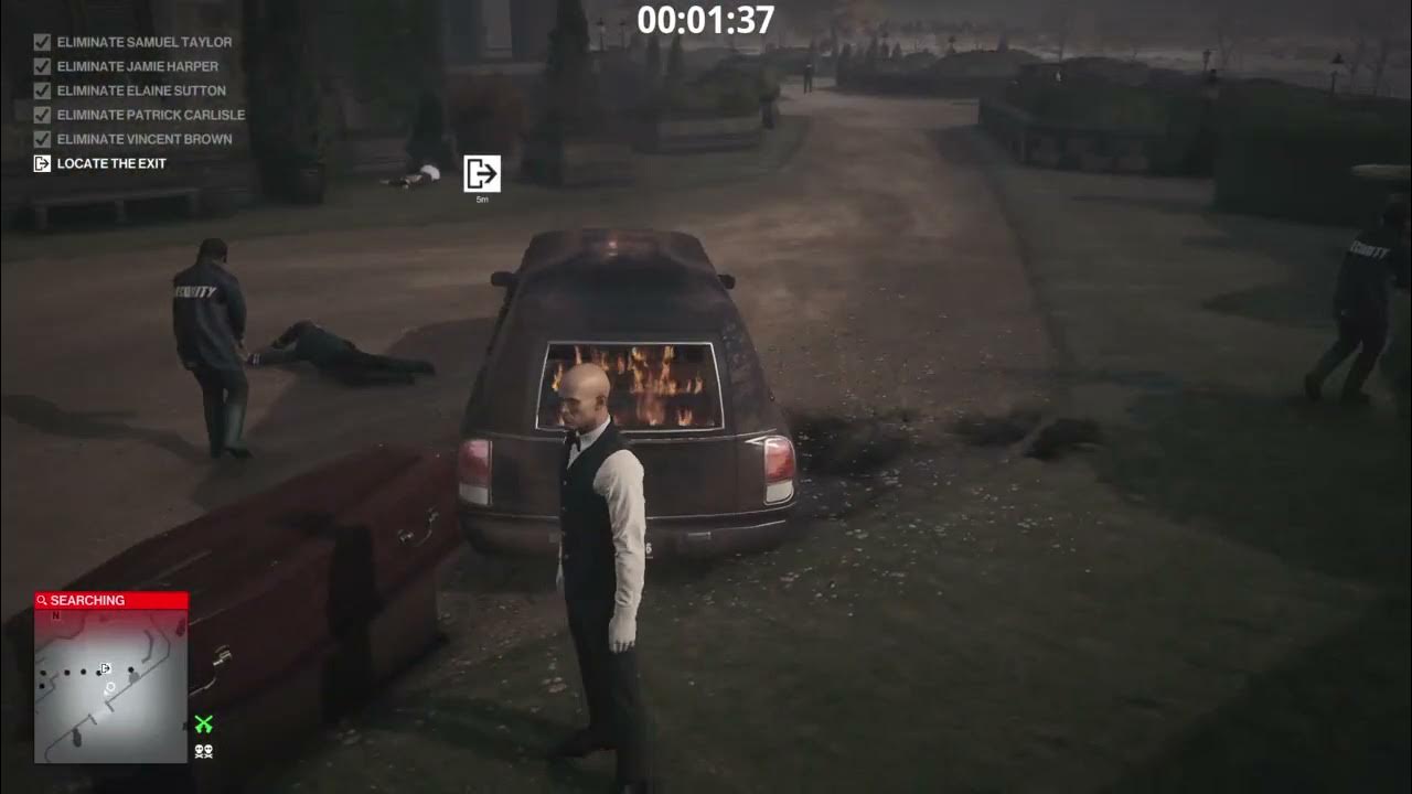 HITMAN 3 Dartmoor Hearse Exit (What!!!) YouTube