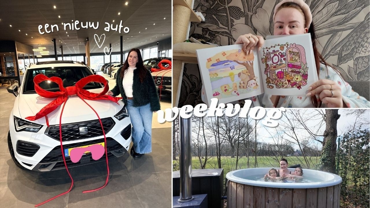 YAY een nieuwe auto 🚙 & op poezen jacht 🐱 | Weekvlog 