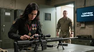 The SEAL Commander Saw Her Cleaning the Barrett .50 Then Realized She Held a 3,247-Meter Kill Record