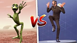 ALL FORTNITE DANCES IN REAL LIFE ! | RubixGames