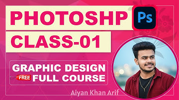 Graphic Design Bangla Full Course | Photoshop Class 01 | Aiyan Khan Arif