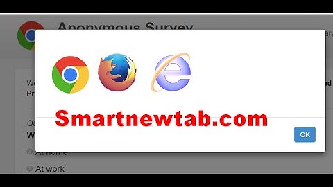 Remove Smartnewtab.com popup from Chrome and Firefox