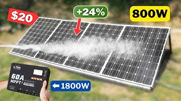 Boost Your Solar Power For Free By Cooling? (LiTime 60A MPPT Review)