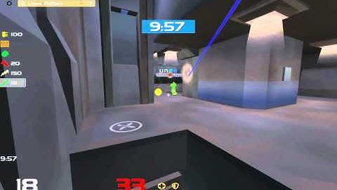 Rail kill at timelimit Quake Live