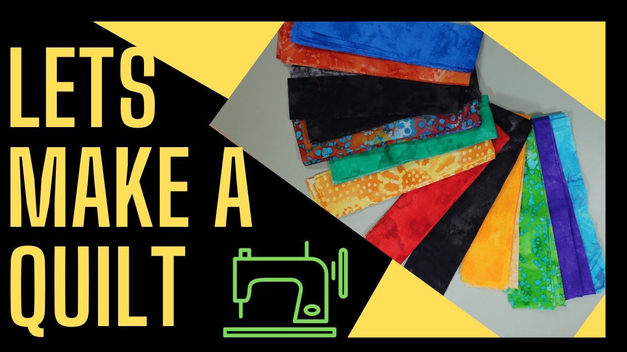 Let's Make A Quilt Top Beginner Friendly / Jelly Roll Style YouTube