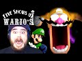 I'M TRAPPED IN A HAUNTED WARIO THEATER!! | Five Shows at Wario's (Part 1)