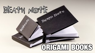 Death Note Origami Book Instructions - DIY Tutorial - Paper Kawaii