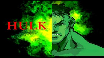 Marvel vs Capcom | Duo Team Attack EX | Hulk & Captain Commando