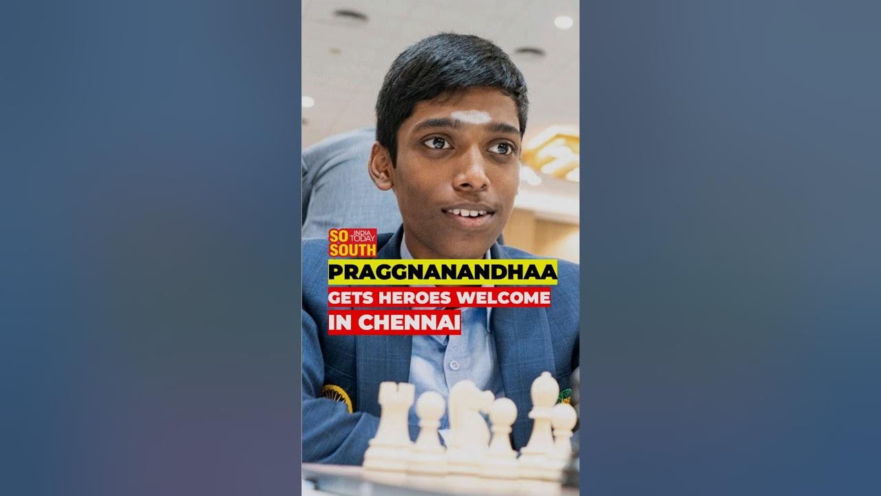 Good for Chess': R Praggnanandhaa receives grand welcome at Chennai airport, Watch