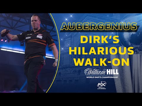 AUBERGENIUS! Dirk van Duijvenbode's incredible walk-on at the World Championship ?