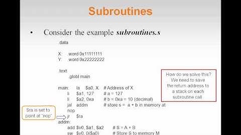 mips tutorial slides09 11