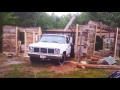 One Man! One old log cabin! Move and restoration. Part 5