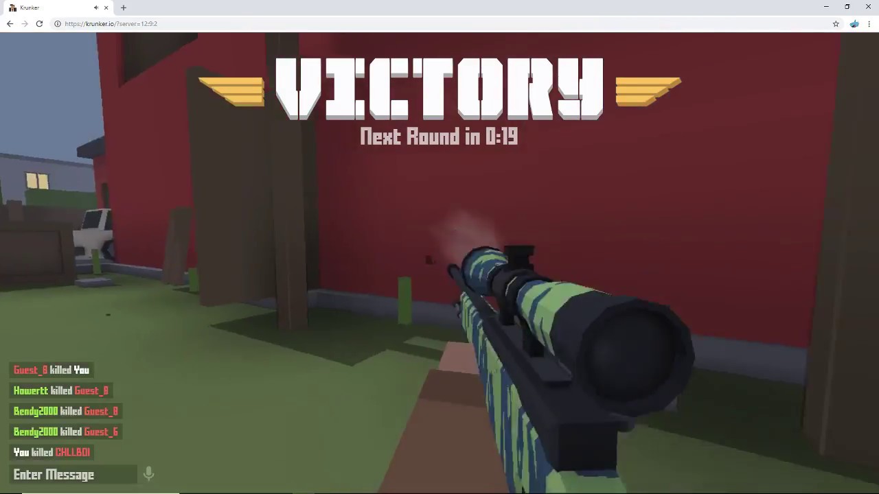 Hunter class playthrough-Krunker.io