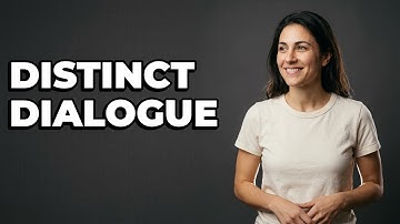 How To Distinguish Character Voices In A Screenplay?