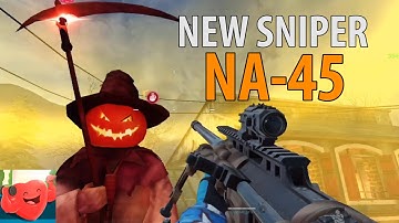 *NEW* NA-45 SNIPER + HIGH DAMAGE AMMO ATTACHMENT! (Halloween Featured Game Modes) | COD MOBILE