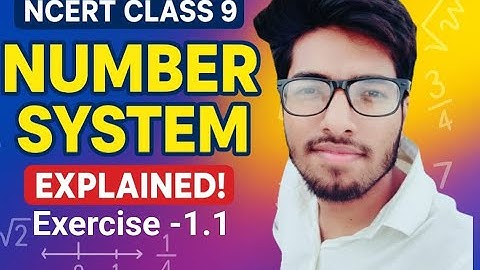 Number System | Class-9 | Exercise-1.1 NCERT | #maths #class9maths #cbse