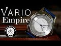 Silver Vario Empire Review : Art Deco Watch