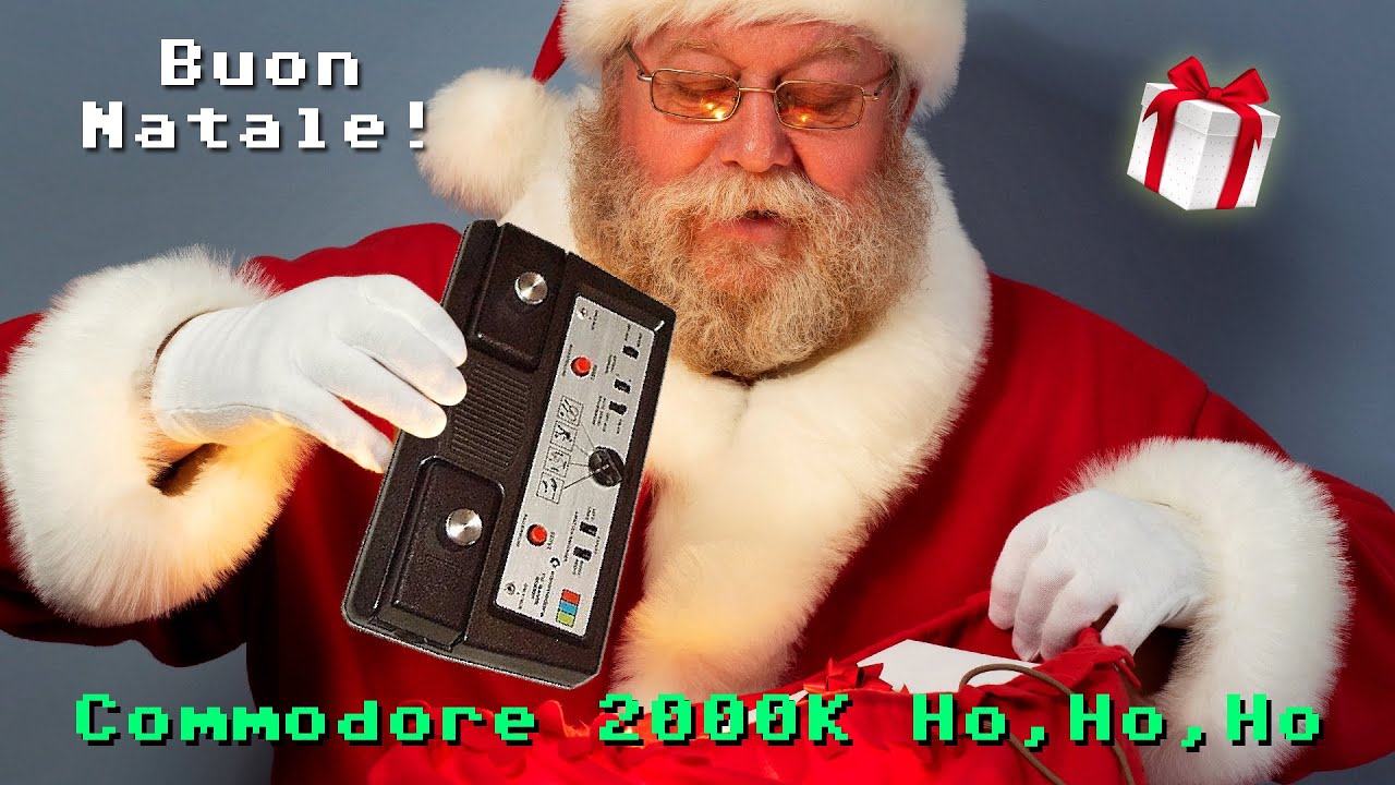 Commodore TV Game 2000K + Gadget C64 e Buon Natale a tutti! - YouTube