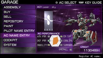 Armored Core Silent Line Portable - Mr Javelin