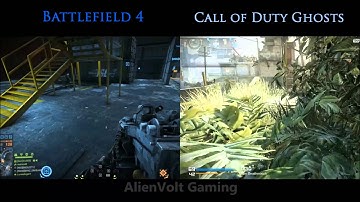 BF4 vs CoD Ghosts Side by Side Comparison - PC Ultra-Extra
