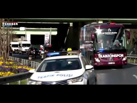 Trabzonspor takım otobüsü
