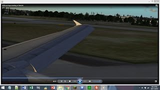 A320 Aer Lingus Landing At Gatwick