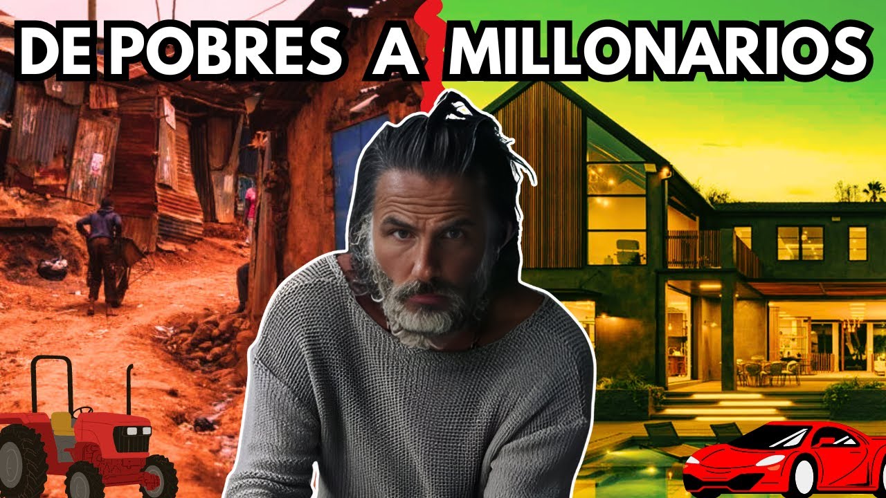 TOP 8 MILLONARIOS QUE VINIERON DE LA POBREZA - YouTube