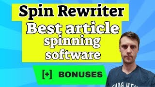 Spin Rewriter 10 – Best Article Spinner Software
