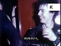 Sid vicious partying backstage london late 1970s  don letts  premium footage