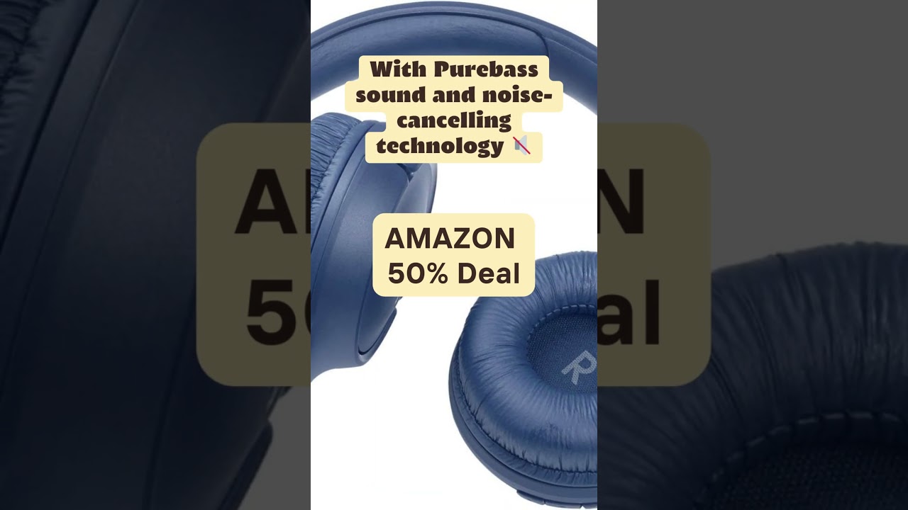 Amazon's Holiday 50% Off Deals: JBL Tune 510BT Wireless Headphones🎧 