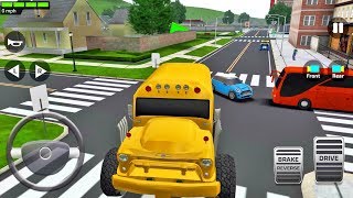 Super High School Bus Driving Simulator 3D 2018 #2 Android IOS gameplay screenshot 3