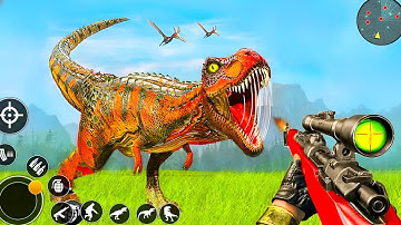 Dino Hunting Games - Wild Animal Hunter 3D - Android GamePlay #3