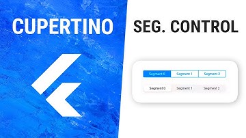Flutter CupertinoSegmentedControl Widget