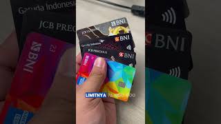 SAYA PUNYA 4 KARTU KREDIT DARI BANK BNI, LIMIT SAMPAI 76 JUTA