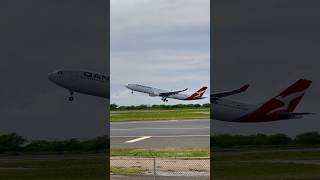 Qantas A330-300 Takeoff - Hnl Plane Spotting