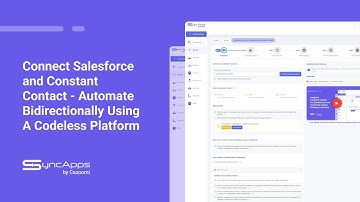 Automate Constant Contact and Salesforce Bidirectionally Without IT!