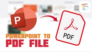 How To Convert PowerPoint To PDF on iOS (NO APP INSTALLS NEEDED) screenshot 4