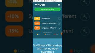 Setting Whoer and Ipleak