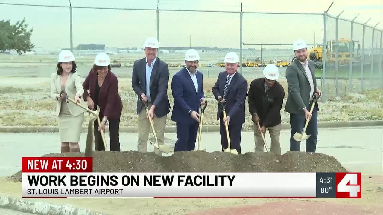 St. Louis Lambert International Airport breaks ground on new facility