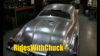 VooDoo Larry has a new project. A 1950 Chevy with out a name. Metal Magic!