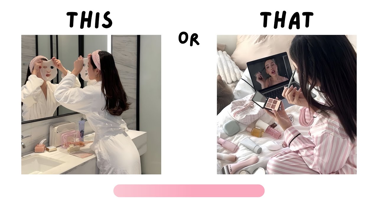 ✨ Design Your Dream Glow-Up Life | This or That Quiz Aesthetic💅📱🍓