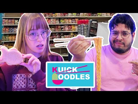 Trying Kuick Noodles For The First Time