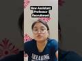 Savitibhai Phule Pune University Assistant Professor Recruitment #shorts #shortsfeed