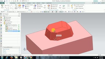 EMBOSS COMMAND IN UG NX