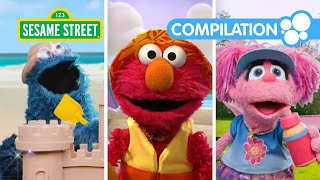 Celebrate Summer with Elmo Friends 1 HOUR Sesame Street Compilation