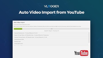 06. YouTube Video Import - VLOGGER - Video WordPress Theme