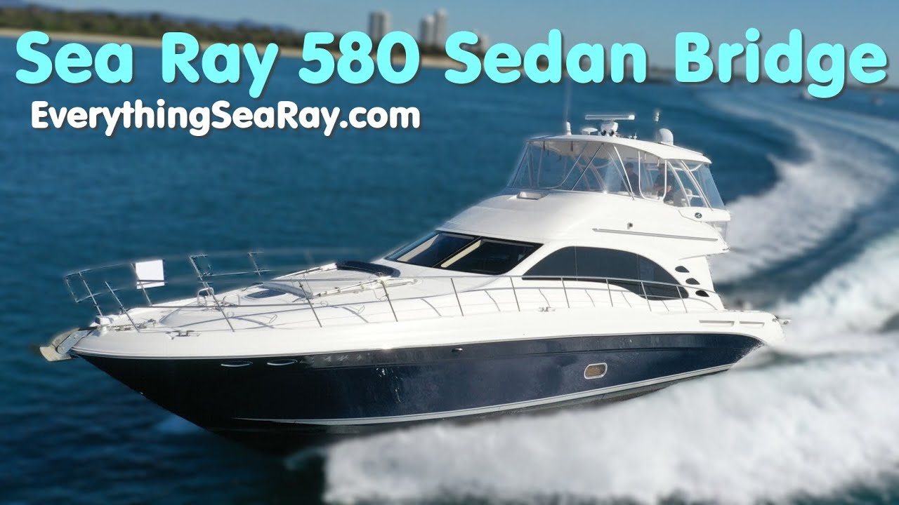2005 Sea Ray 580 Sedan Bridge - EverythingSeaRay.com