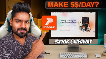 Make Passive Income with Pionex Bot Trading | Step-by-Step Bot Tutorial | 3x10 Giveaway (Hindi)