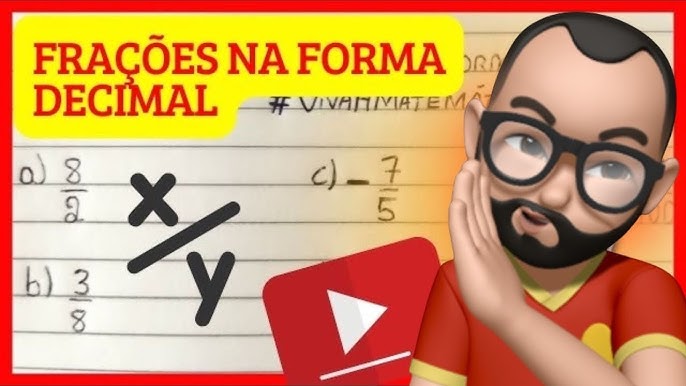 Transforme Fração em Número DECIMAL #fracaoenumerodecimal #learntiktok